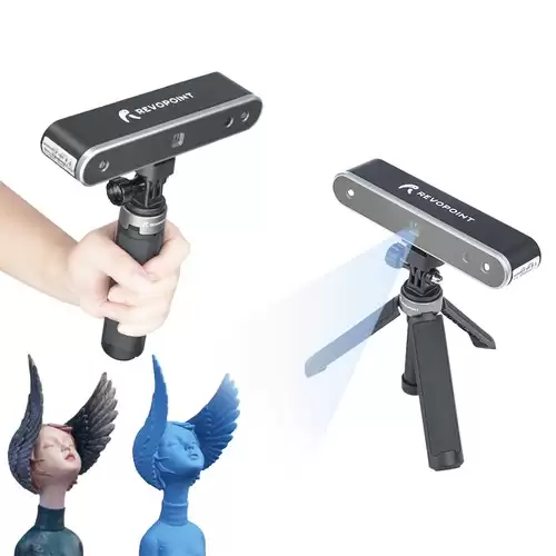 Pay Only $733.83 For Revopoint Pop 2 3d Scanner Premium Edition, Handheld And Turnable 2 In 1, 0.1mm Accuracy, 0.15mm Point Distance, 10hz Fps, 6dof Gyro, Color Effect, 5000 Ma Power Bank, Compatible With Ios Android Windows With This Coupon Code At Geekbuying