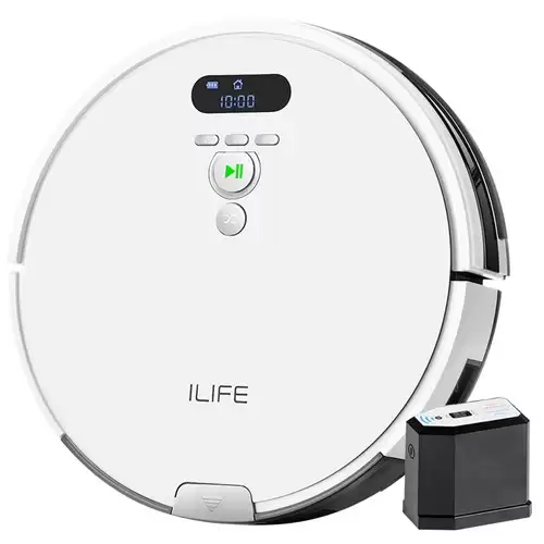 Pay Only $156.99 For Ilife V8 Plus Robot Vacuum Cleaner 1000pa Suction 2-in-1 Vacuuming And Mopping Gyroscope Navigation 2400mah Battery 80mins Run Time 750ml Large Dustbin 300ml Water Tank Auto Obstacle Avoidance - White With This Coupon Code At Geekbuying