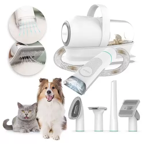 Order In Just $109.99 Neabot P1 Pro Dog Clipper With Pet Hair Vacuum Cleaner, Professional Pet Grooming Set With 5 Proven Care Tools With This Discount Coupon At Geekbuying