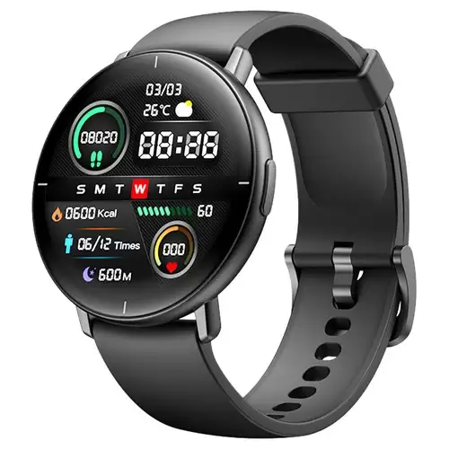 Pay Only $51.99 For Mibro Lite V5.0 Bluetooth Smartwatch 1.3 Inch Amoled Screen 15 Sports Modes Heart Rate Sleep Monitoring Ip68 Water-resistant 230mah Battery Multi-language - Black With This Coupon Code At Geekbuying
