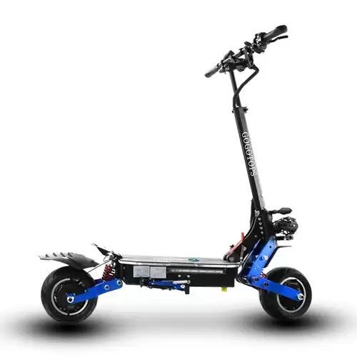 Order In Just $1499.99 Gogotops Gs8 Electric Scooter 3000w*2 Dual Motors 80km/h Max Speed 60v 38.4ah Battery 10 Inch Pneumatic Road Tire 80km Range 200kg Max Load Dual Shock Absorbers With This Discount Coupon At Geekbuying