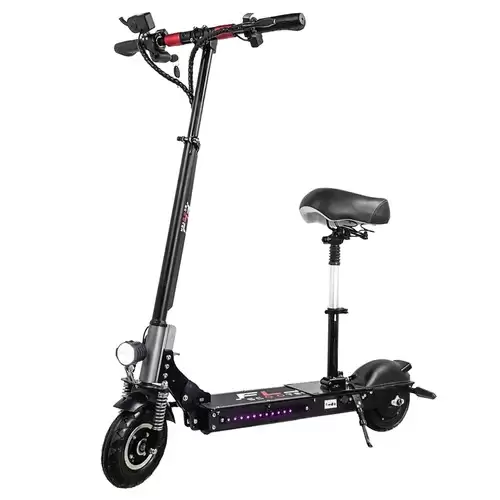Order In Just $679.99 Flj C8 800w Motor Electric Scooter 8'' Tire 18ah Battery For 40-60km Range 35km/h Max Speed With Seat With This Discount Coupon At Geekbuying