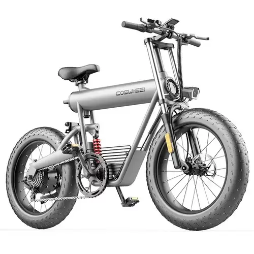 Order In Just $1999.00 Coswheel T20 E-bike 500w Motor 48v 20ah Battery 50-70km Range 45kmh Max Speed Off-road Bike Space Grey With This Discount Coupon At Geekbuying