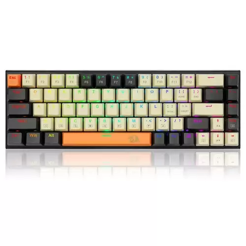 Pay Only $35.99 For Redragon K633cgo-rgb Ryze 68 Keys Compact Mechanical Gaming Keyboard Rgb Backlight Red Switch - Black With This Coupon Code At Geekbuying