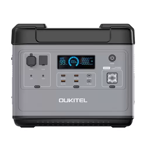 Order In Just $1849.00 Oukitel P2001 Ultimate 2000wh Portable Power Station 2000w With Super Fast Recharge For Outdoor Indoor Workshop - Eu Plug With This Discount Coupon At Geekbuying