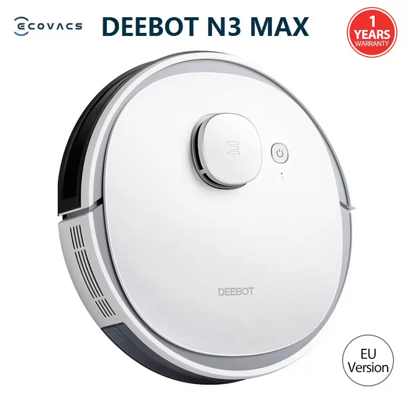 Get 69 eur Off Ecovacs Deebot N3 Max Laser Navigation Robot Vacuum Cleaner With Special Discount