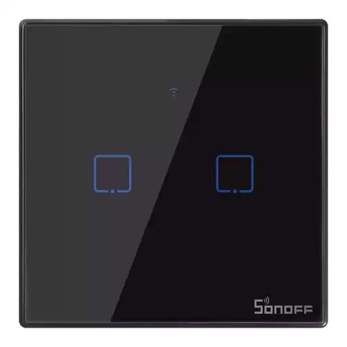 Order In Just $22.99 Sonoff T3eu2c Intelligent Switch Ac 100-240v 2 Gang Tx Series Wifi Wall Switch 433mhz Rf Remote Controlled Wifi Switch With This Discount Coupon At Geekbuying