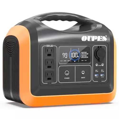 Pay Only $726.99 For Oupes 1100w Solar Generator 3x Ac Outputs Portable Power Station Backup Power Supply For Camping Hiking Hunting With This Coupon Code At Geekbuying