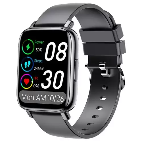 Order In Just $26.99 Senbono Gts Smartwatch 1.7'' Square Screen 24 Sport Models Ip68 Waterproof Fitness Tracker For Ios Android Huawei Black With This Discount Coupon At Geekbuying