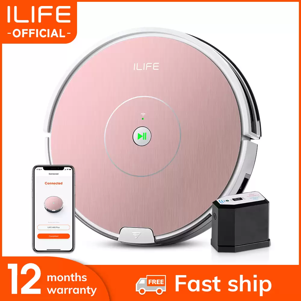 80 eur Off Get Ilife A80 Plus Robot Vacuum Mop Cleaner With Special Discount