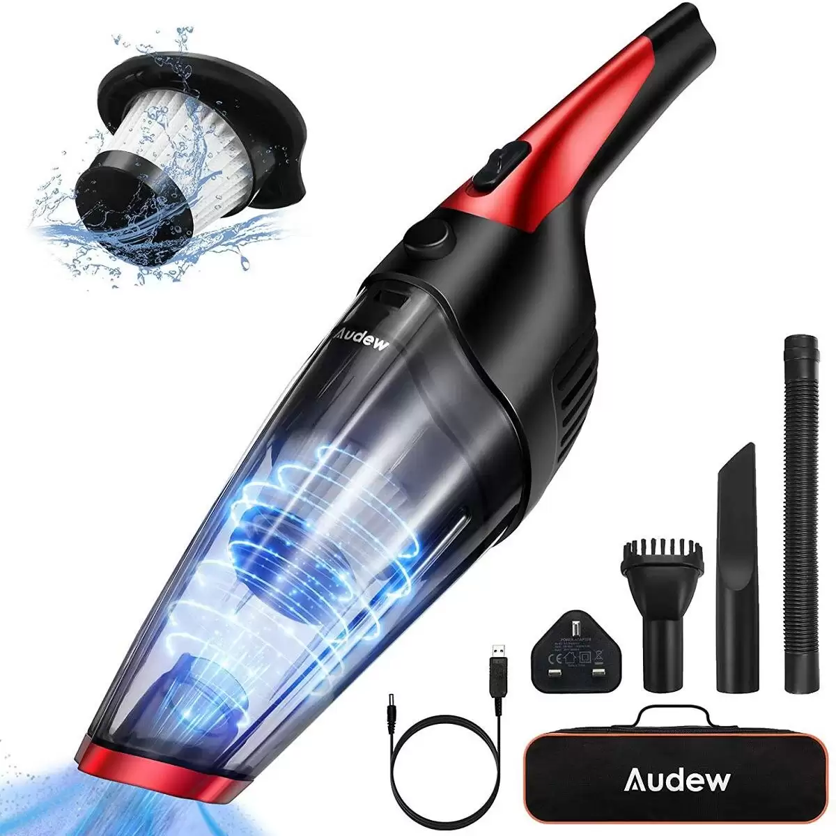 Order In Just $24.30 For Audew 7000pa Wireless Handheld Car Cleaning Vacuum Cleaner With This Coupon At Banggood