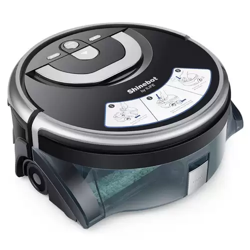 Pay Only $185.99 For Ilife W400 Floor Washing Robot 1000pa Suction 900ml Water Tank Gyroscopic Planning 4 Cleaning Mode Obstacle Avoidance Voice Broadcast - Black With This Coupon Code At Geekbuying