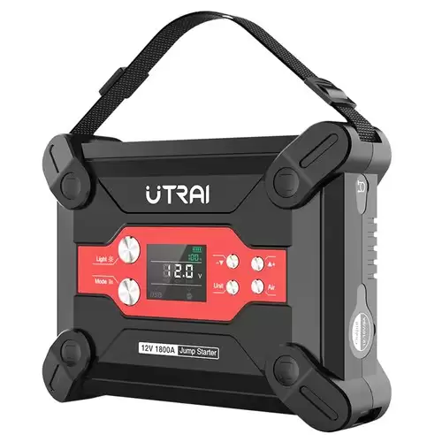 Pay Only $119.99 For Utrai Jstar 6 24000mah 1800a 4-in-1 Car Jump Starter With Air Compressor, Dual Usb Outputs Power Bank, Led Flashlight With This Coupon Code At Geekbuying