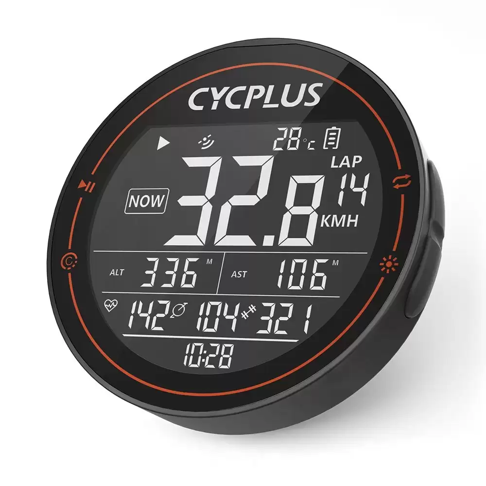 Pay Only $38.99 Cycplus M2 Wireless Bike Computer Gps Speedometer Bt Ant+ Cycling Computer