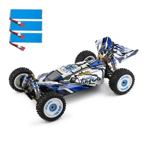 Pay Only $139.99 For Wltoys 124017 V2 Upgraded 4300kv Motor 1/12 2.4g 4wd 75km/h Brushless Metal Chassis Rc Car Rtr - Three Batteries With This Coupon Code At Geekbuying