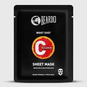 Get 48% Off On Vit-C Face Sheet Mask Pack Of 3 With This Discount Coupon At Beardo