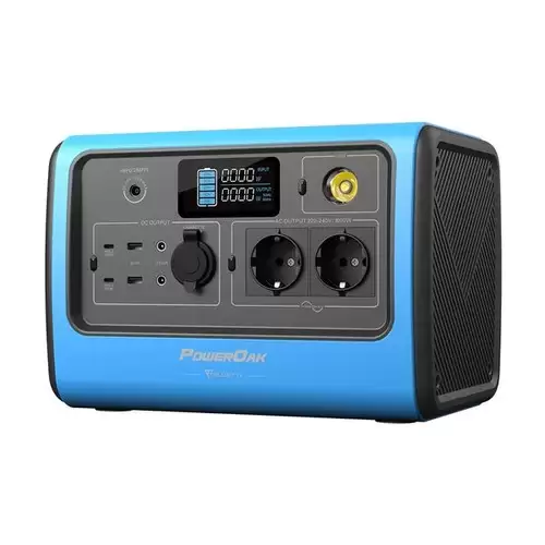 Pay Only $739.95 For Bluetti Eb55 Portable Power Station 700w/537wh Solar Generator - Blue With This Coupon Code At Geekbuying