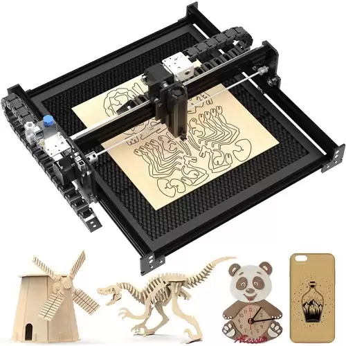 Order In Just $369.00 Neje 3 Pro E30130 5.5w Laser Engraver Cutter, H4944 Honeycomb Panel, 100% Pre-assembled, Auto Air Assist, App Control, 0.06mm Compressed Spot, 0.01mm Precision, 1000mm/s, 400*410mm With This Discount Coupon At Geekbuying