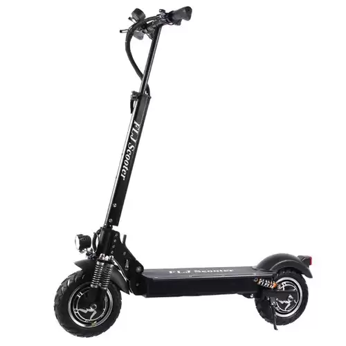 Pay Only $1099.99 For Flj T11 1200w*2 Dual Motors Electric Scooter 10'' Tire 52v Lg 30ah Battery For 90-120km Range Without Seat With This Coupon Code At Geekbuying