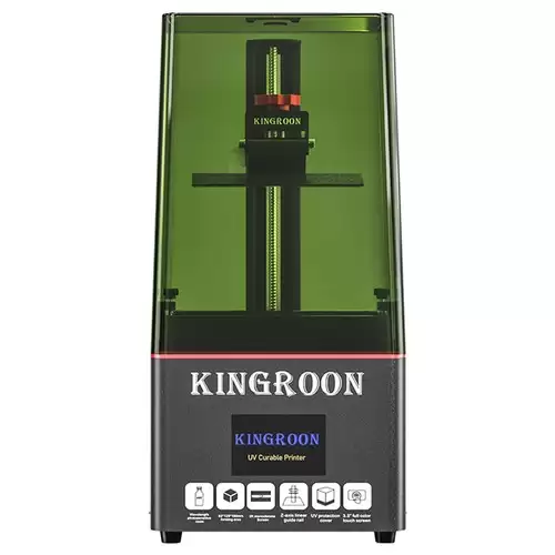 Pay Only $148.23 For Kingroon Kp6 Mono Lcd Resin 3d Printer, Uv Photocuring, 6.08' 2k Monochrome Screen, 50mm/h Max Speed, 129x82x180mm With This Coupon Code At Geekbuying