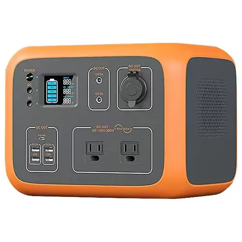 Pay Only $495.73 For Bluetti Ac50s Power Station 500wh/300w Solar Generator Wireless Charging Battery Backup For Outdoor Tailgating Camping - Orange With This Coupon Code At Geekbuying