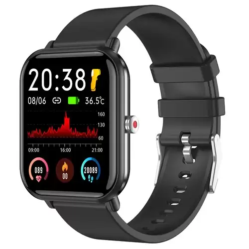 Pay Only $19.99 For Q9 Pro Smartwatch 1.7 Inch Large Touch Screen Bluetooth Watch Fashion Sports Watch - Black With This Coupon Code At Geekbuying