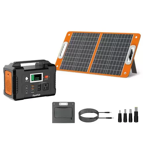 Pay Only $204.99 For Flashfish E200 200w 151wh Portable Power Station + Tsp 18v 60w Foldable Solar Panel Outdoor Power Supply Kit With This Coupon Code At Geekbuying