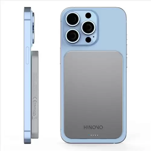 Take Flat 25% Off Off On Hinovo Mb1-5000 Magnetic Wireless Portable Charger, 5000mah Magnetic Power Bank, Mag-safe Battery Pack For Iphone 14/13/12 Series Compatible With Mag-safe Case, 20w Pd Fast Charging Ultra Slim And Light With This Coupon Code At Geekbuying
