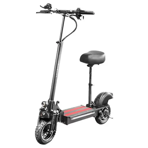 Pay Only $519.99 For Bogist E5/thunder Max2 Electric Scooter 10 Inch 600w Powerful Motor 25km/h Max Speed 48v 12ah Battery With Great Light & Convenient Bag With Seat Saddle 150kg Max Load With This Coupon Code At Geekbuying