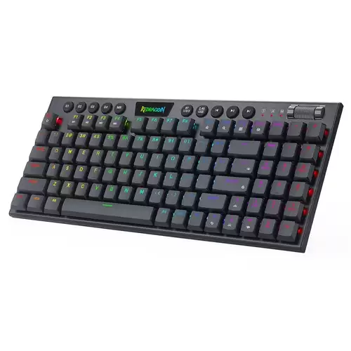 Pay Only $59.99 For Redragon K625p-kbs Yi Pro Wireless Bluetooth Tri-mode Rgb Mechanical Keyboard Ultra-thin Low Profile Blue Switch-black With This Coupon Code At Geekbuying