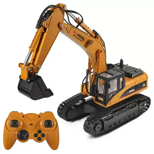 Pay Only $209.99 For Wltoys 16800 2.4g 8ch 1/16 Rc Excavator With Light Sound Function Engineering Vehicle Rtr - Two Batteries With This Coupon Code At Geekbuying