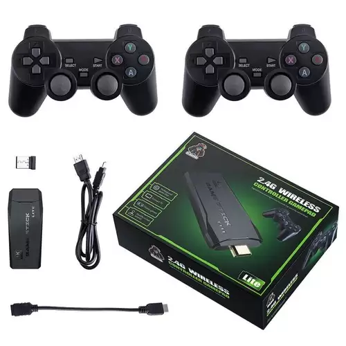 Pay Only $29.99 For M8 64gb Gaming Stick With Dual Wireless Gamepads 5000+ Games Pre-installed With This Coupon Code At Geekbuying