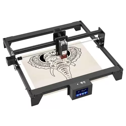 Pay Only $239.00 For Tronxy Marker40 5.5w Diy Laser Engraver Cutter, 0.15 Fixed Focus Laser, 3.5in Touchscreen, 0.01mm Accuracy, 420x400mm With This Coupon Code At Geekbuying