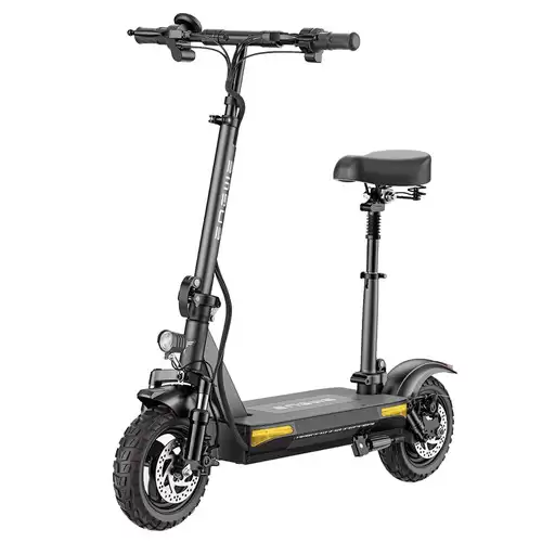 Pay Only $537.73 For Engwe S6 Electric Scooter 10'' Tire 500w (peak 700) Motor 18ah Battery For 70 Km, 120kg Load With Seat With This Coupon Code At Geekbuying