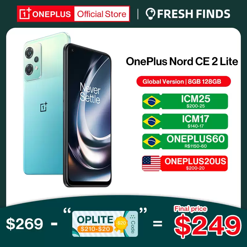 Get Upto 10% Off On Oneplus Nord Ce 2 Lite With This Discount Coupon At Aliexpress