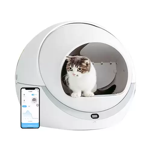Pay Only $369.99 For Petree Smart Cat Litter Basin, Wifi Automatic Sensor Cleaning, Closed Tray Cat Toilet Box Pet Supplies With This Coupon Code At Geekbuying