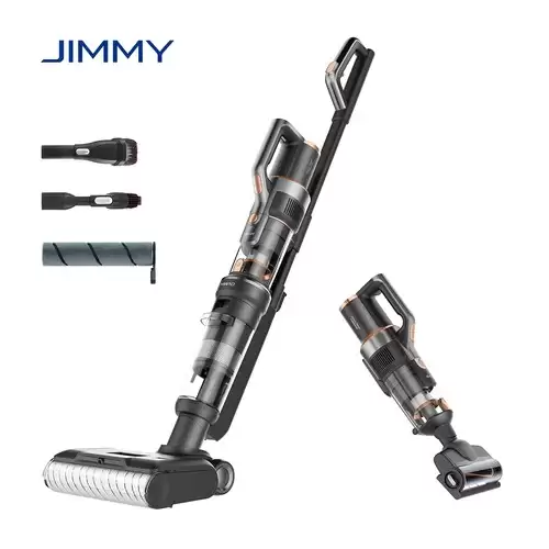 Pay Only $369.99 For Jimmy Hw10 Cordless 3-in-1 Wet/dry Vacuum & Washer 18000pa Strong Suction 80mins Runtime Precise Water Spray Control Excellent Edge And Corner Cleaning Self-cleaning Smart Voice Reminder Olcd Display For Hardfloor, Carpet, Furniture - Black With This Coupon Code At Geekbuying
