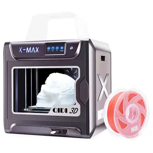 Pay Only $939.00 For Qidi X-max 3d Printer, Industrial Grade, 5 Inch Touchscreen, Wifi Function, High Precision Printing With Abs/pla/tpu, Flexible Filament, 300x250x300mm With This Coupon Code At Geekbuying