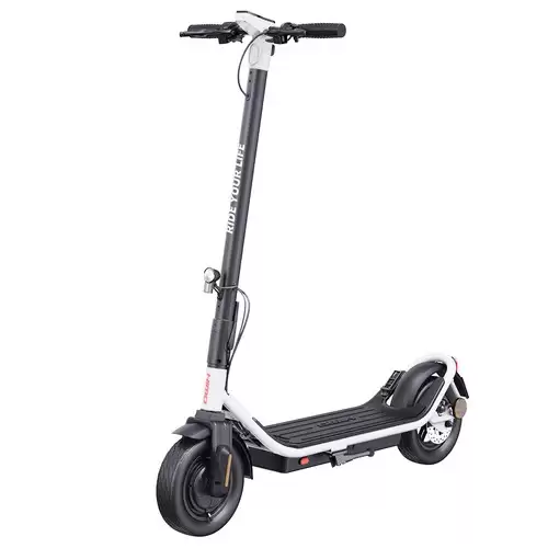 Pay Only $289.99 For Himo L2 Max Folding Electric Scooter 10 Inch Tires 350w Brushless Motor 36v 10.4ah Battery 25km/h Speed 100kg Max Load Double Brakes - White With This Coupon Code At Geekbuying