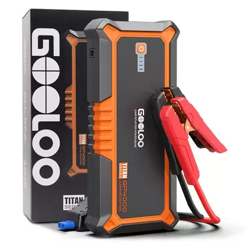 Order In Just $129.99 Gooloo Gp4000 Jump Starter, 4000a Peak Car Starter, 12v Lithium Jump Box, Auto Battery Booster Pack, Portable 26800mah Power Bank - Orange With This Discount Coupon At Geekbuying