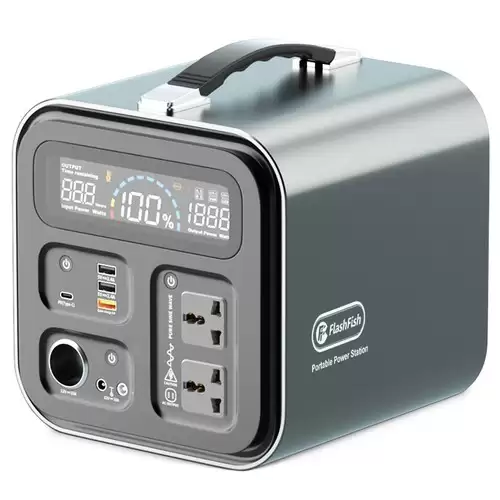 Pay Only $429.99 For Flashfish Ua550 550wh Portable Power Station, 2x Pure Sine Wave Ac220v Outlets, 600w Inverter Solar Generator With This Coupon Code At Geekbuying