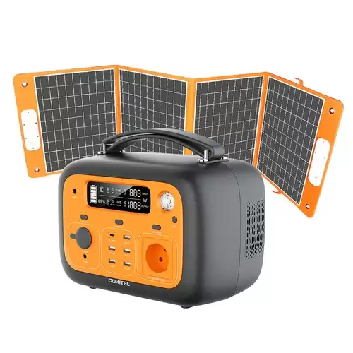 Order In Just $496.66 Oukitel P501 500w 505wh Portable Power Station + Flashfish Tsp 18v/100w Foldable Solar Panel Outdoor Solar Generator Kit With This Discount Coupon At Geekbuying
