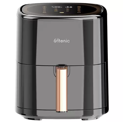 Pay Only $99.99 For Ultenic K10 Smart Air Fryer Oil-free Electric Oven Non-stick Pan 5l 11 Presets Led Touch Screen App Voice Amazon Alexa Google Assistant Control - Black With This Coupon Code At Geekbuying