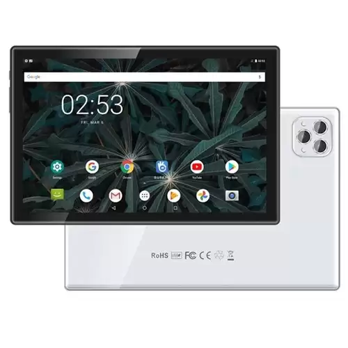 $10 Off For Bdf P50 10.1 Inch Tablet 4gb Ram 128gb Rom Mtk6762 Octa-core Cpu Android 11, 5mp+2mp Camera 6000mah Battery - White With This Discount Coupon At Geekbuying