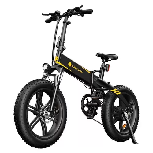 Order In Just $1,006.26 Ado A20f+ Off-road Electric Folding Bike 20*4.0 Inch 250w Brushless Dc Motor Shimano 7-speed Rear Derailleur 36v 10.4ah Removable Battery 25km/h Max Speed Pure Power Up To 50km Range Aluminum Alloy Frame - Black With This Discount Coupon At Geekbuying
