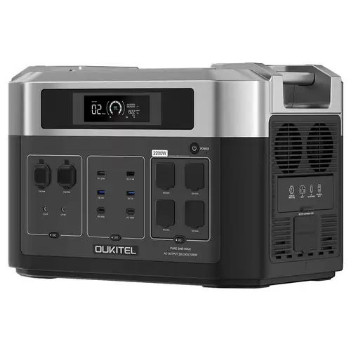 Order In Just $1,305.25 Oukitel Bp2000 Balcony Power Station, 2048wh/640000mah Lifepo4 Battery Solar Generator, 2200w Ac Output, 2000w Ups, 1800w Ac Charging, Expand Up To 7 Battery Packs, 15 Outputs, Compatible With 99% Of Balcony Power Plants With This Discount Coupon At Geekbuying