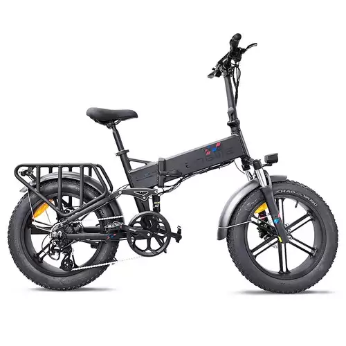 Order In Just $400-50.00 Engwe Engine Pro Folding Electric Bicycle 20*4'' Fat Tire 750w Brushless Motor 48v 16ah Battery 45km/h Max Speed - Black With This Discount Coupon At Geekbuying