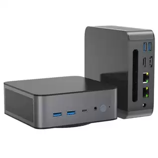 Order In Just $371.54 Gxmo H90 Mini Pc, Intel I7-11390h 4 Cores 8 Threads Up To 5.0 Ghz, 16gb Ddr4 Ram 1tb Ssd, Wifi 6 Bluetooth 5.0, Dp (8k) Hdmi (4k) Type-c (4k) Triple Screen Display, 4*usb3.2, 2*2.5g Rj45, 1*audio Jack - Eu Plug With This Discount Coupon At Geekbuying