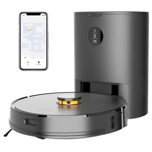 Pay Only $299.99 For Imou Robot Vacuum Cleaner With Intelligent Dust Collector Auto Dirt Disposal Master 2700pa Suction Power 3 In 1 Vacuuming Sweeping And Mopping Lds Laser Navigation Automatic Carpet Boost App Control - Black With This Coupon Code At Geekbuying
