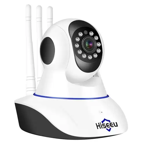 Pay Only €16.99 For Hiseeu 2mp Home Security Ip Camera With 64gb Card, Baby Monitor, Smart Auto Tracking, Video Record, Infrared Night Vision, Two-way Audio, 11 Ir Leds, Wifi Connection With This Coupon Code At Geekbuying
